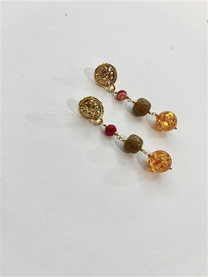 Orecchini Argento Raro Donna in Argento Ambra ARGRA25 - ARGRA25